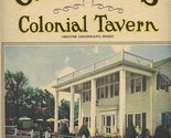 Oelsner&#39;s Colonial Tavern Menu On the Dixie Rotes 25 &amp; 42 Covington Kent... - $126.72