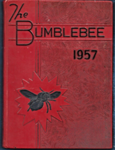 1956-57 Bumblebee Yearbook-Lincoln HS-Port Arthur, TX-Black History - £40.27 GBP
