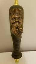Ale Man Brewery Chicago Carved Wood Totem Tiki Bar Man 13&quot;  Beer Tap Handle - £57.42 GBP