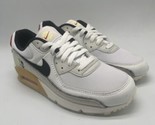 Nike Air Max 90 SE White/Grey Shoes DV3335-100 Men&#39;s Size 8.5 - $109.95