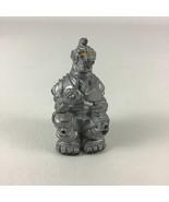 Godzilla Monsters Mecha Godzilla Silver 2.25&quot; Figure Vintage Trendmaster... - $24.24 CAD