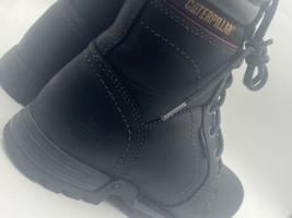 Caterpillar Women Echo Waterproof Steel Toe Work Boot Size 6.5 Black P90899 - $49.99