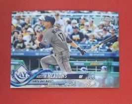2018 Topps Chrome Update Austin Meadows Rookie Rc #HMT54 Free Shipping - £2.21 GBP