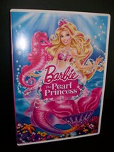 DVD Barbie The Pearl Princess as Lumina with Magical Power Seahorse - £11.95 GBP