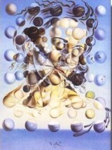 Salvador Dali Canvas, Dali Galatea of the Spheres Canvas Wall Art, Stret... - $59.90