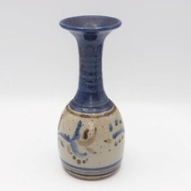 Handmade Ceramic Stoneware Vase Glazed - $34.64