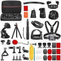 All-in-One 50-in-1 Action Camera Accessory Kit for GoPro and More - $57.41