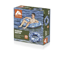 NEW - Ozark Trail Blue Camo Diamond Drifter River Tube 53&quot; - $318.27 MXN