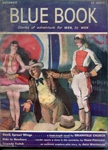 Blue Book PULP-OCT 1941-VG-STOOPS COVER-BEDFORD-JONES-BOND-CHRISTIE Vg - £42.62 GBP