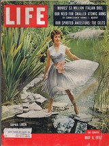 ORIGINAL Vintage Life Magazine May 6 1957 Sophia Loren - £23.25 GBP
