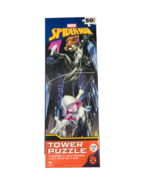 Marvel Spider-Man Tower Puzzle 50 Pieces Kids Gift Birthday Holiday Sealed