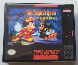 The Magical Quest Starring Mickey Mouse CASE  ONLY Super Nintendo SNES Box - £10.23 GBP