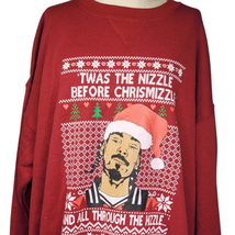 Snoop Dogg Twas The Nizzle Before Chrismizzle Sweatshirt Size 2XL  - £27.25 GBP
