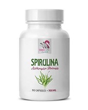 spirulina chlorella - SPIRULINA 500mg - antioxidants - Reduce Blood Pres... - £12.62 GBP