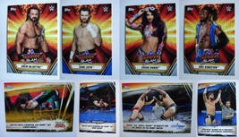 2019 Topps WWE Summerslam Blue Silver Parallel Wrestling Cards SP Pick From List - £0.78 GBP