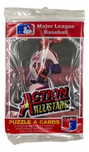 1984 Donruss Action All Stars Puzzle &amp; Card Pack Tom Seaver Willie McGee - £9.88 GBP