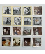 x16 1960s Family Life Snap Shots - £19.71 GBP