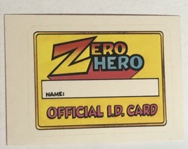Zero Heroes Trading Card # Official ID Card - £1.55 GBP