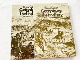 Bruce Catton / GETTYSBURG The Final Fury with Maps and Illustrations 1974 HC - £23.94 GBP
