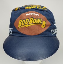 Vintage 1997 Bud Bowl 8 Painters Hat Budweiser Bud Light Ice NFL Football - $18.86