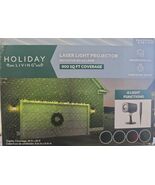Holiday Living Multifunction Red Green Fairy Dust Christmas Light Show P... - €27,84 EUR