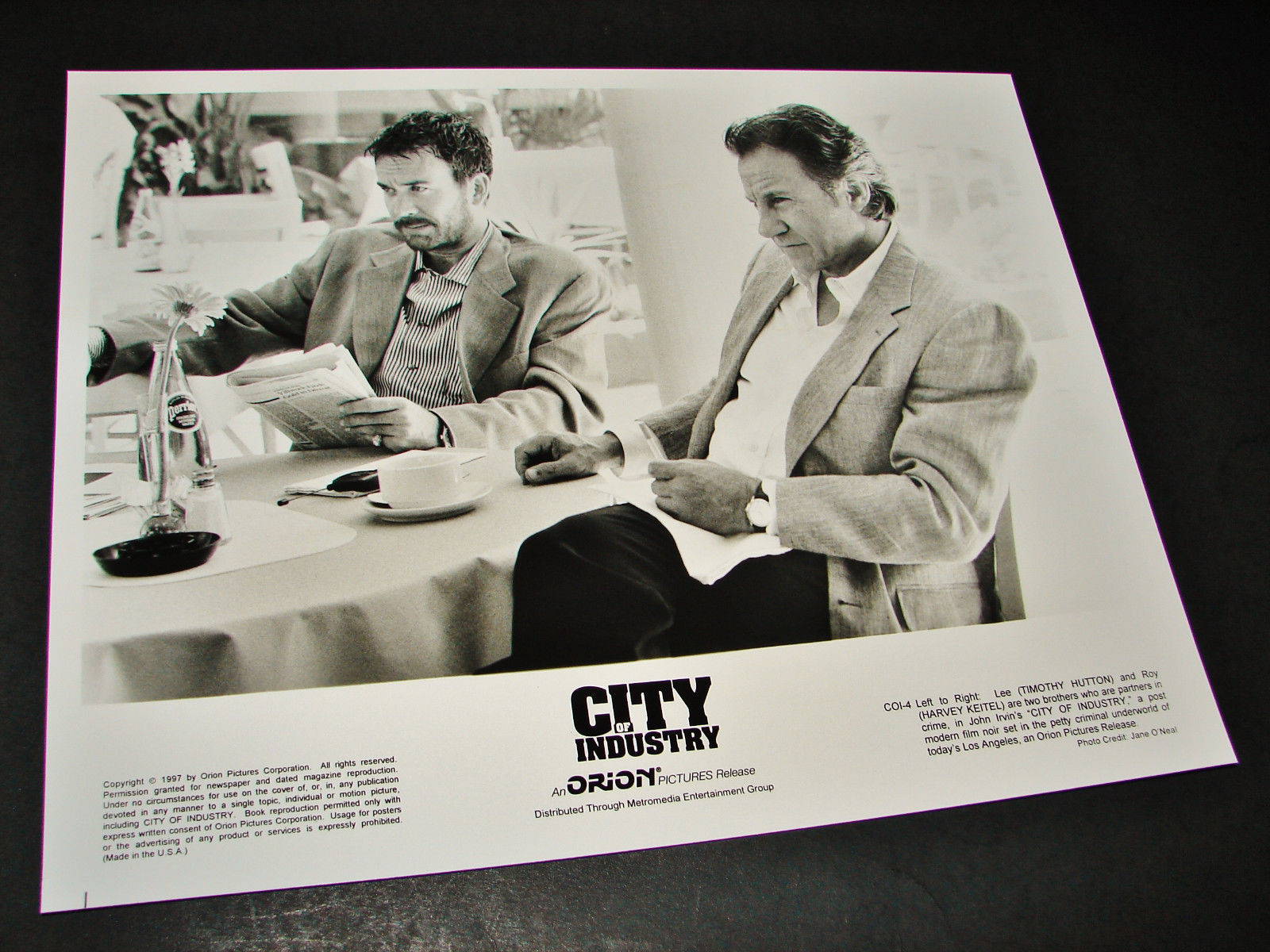 5 1997 CITY OF INDUSTRY Movie Photos Harvey Keitel Stephen Dorff Timothy Hutton Item image 5