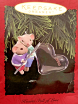 1996 Hallmark Keepsake HEARTS FULL OF LOVE Christmas Ornament - Original... - $239.33 MXN