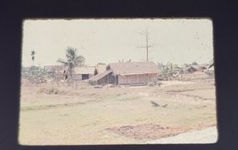 Vintage Color Photo Slide Vietnam War Era Homes Shanty Town Houses Late 1960s - $19.99