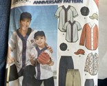 Simplicity #5978 unisex PANTS, SHORTS, AND TOPS Sewing Pattern Uncut Sma... - $14.95