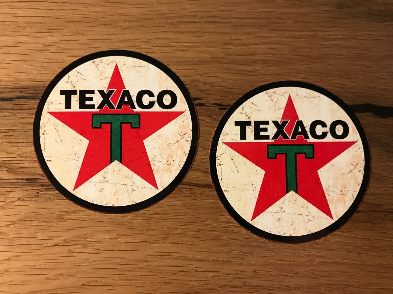 TEXACO Sticker Old School Vintage Retro Racing Hot Rod USA V8 Low OEM # 340 - £57.38 GBP