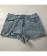 Wild Fable Shorts  Women Size 12 Super High Rise Denim Shorts Light Blue - $180.68 MXN