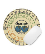 Sparton 766 Radio Dial Mouse Pad – Round 8" | Vintage Shortwave &amp; Police - $9.97