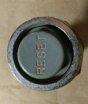 1-1/4&quot; RESET 3/4&quot; Raised Momentary Push Button - 2-3/8&quot; Shaft Assembly - $29.02