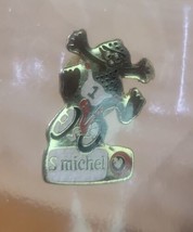 Vintage S’Michel Bike Rider French Lapel Tie Pin Badge - £5.97 GBP