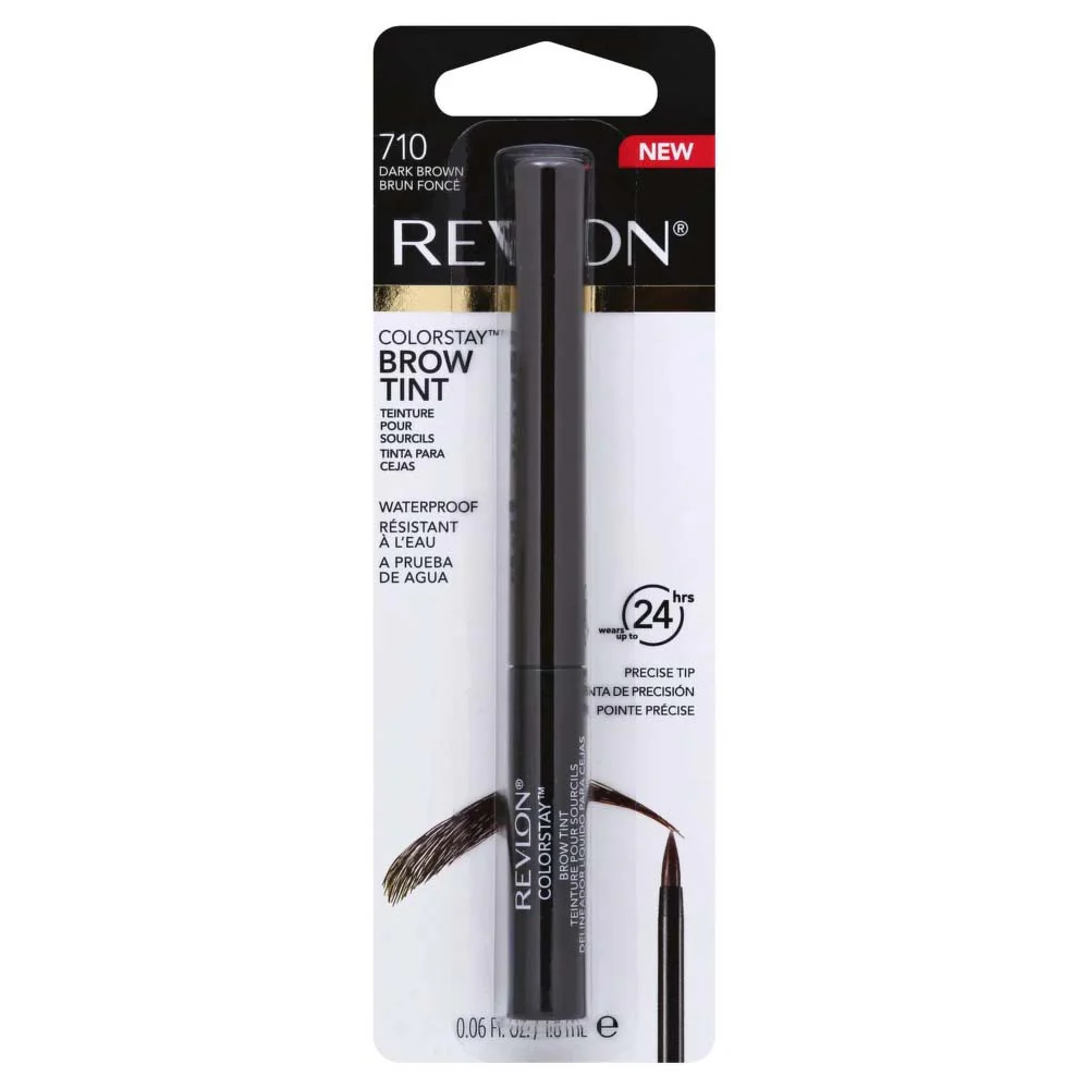 Revlon ColorStay Brow Tint 710 Dark Brown 0.06oz / 1.8ml - $132.35 MXN