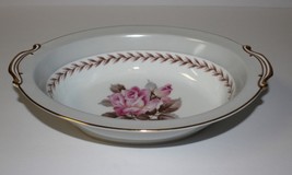 Noritake Rosemont Pink Rose 10&quot; Oval Vegetable Serving Bowl, 5048 - $18.95