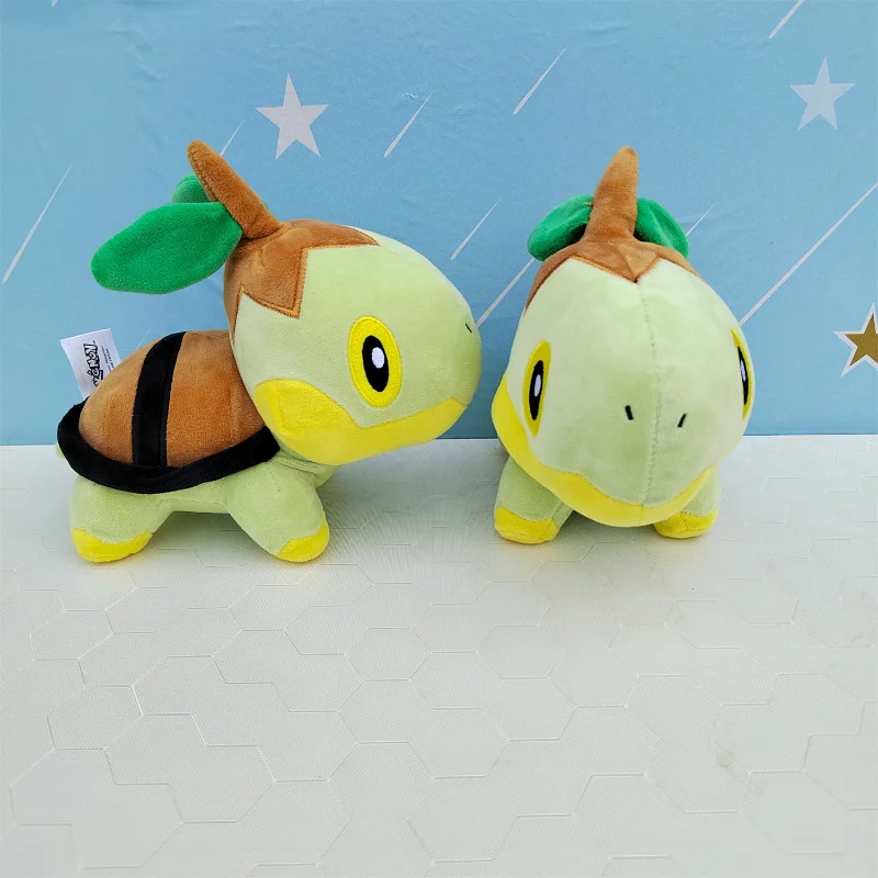 Pokemon Game Peripheral Turtwig Plush Toy 20/29CM Japanese Cartoon Soft Cute - £14.74 GBP+