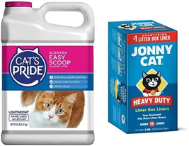 Litter and Jonny Cat 15 Count Liners Bundle: Easy Scoop Scented Lightwei... - $49.49