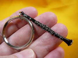 (M-211-B) Buffet black CLARINET jewelry KEY CHAIN  keychain clarinets ri... - £16.79 GBP
