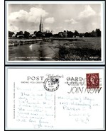 RPPC PHOTO Postcard - UK, Salisbury, Cathedral &amp; River C28 - £2.95 GBP