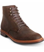 Superior Coffee Brown Leather Rounded Toe Men High Ankle Tan Sole Oxford... - $218.81 CAD+