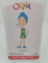 Sizzix Sizzlits MacKenzie Out Of The Shower Die Size Medium For Roller Machine - $15.09