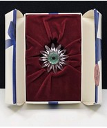 Swarovski Crystal SCS Renewal Gift Green Marguerite Daisy Flower with Bo... - €21,18 EUR