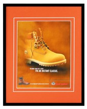 VINTAGE 2007 Foot Locker / Timberland Boots Framed 11x14 Advertisement - $39.59