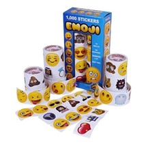 1000 emoji stickers - great for kids, teacher, parents - Gift idea - £11.91 GBP