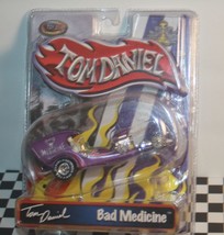Toy Zone Tom Daniel Bad Medicine Hot Rod Collectible Muscle 1:43 -Purple - £18.13 GBP