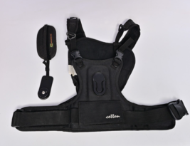 Cotton Carrier chest harness camera vest (Black) - £29.40 GBP