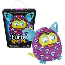 Year 2013 Furby Boom Series 5 Inch Tall Electronic App Plush Toy Figure - Purple - £87.90 GBP