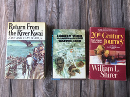 3 Bks - Return From the River Kwai, Lonely Vigil, 20th Century Journey - £7.59 GBP