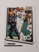 Aaron Rodgers Green Bay Packers 2018 Score Card #114 - £0.77 GBP
